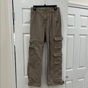 Abercrombie & Fitch Tan Cargo Pants